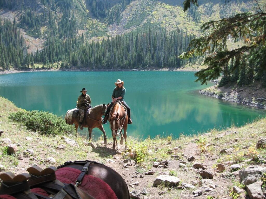 Horseback riding at Welder Ranch