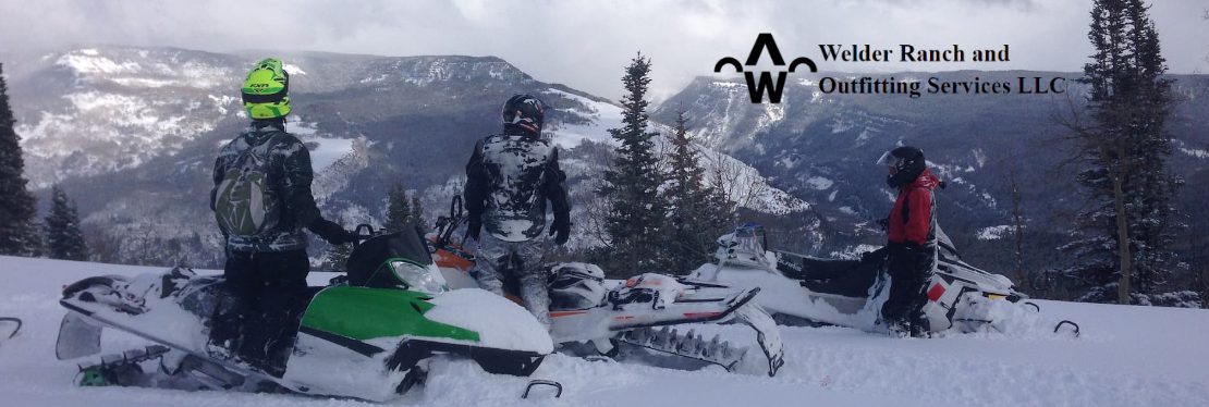 Meeker Backcountry Snowmobile Tour with WELDER RANCH and outfitting Services