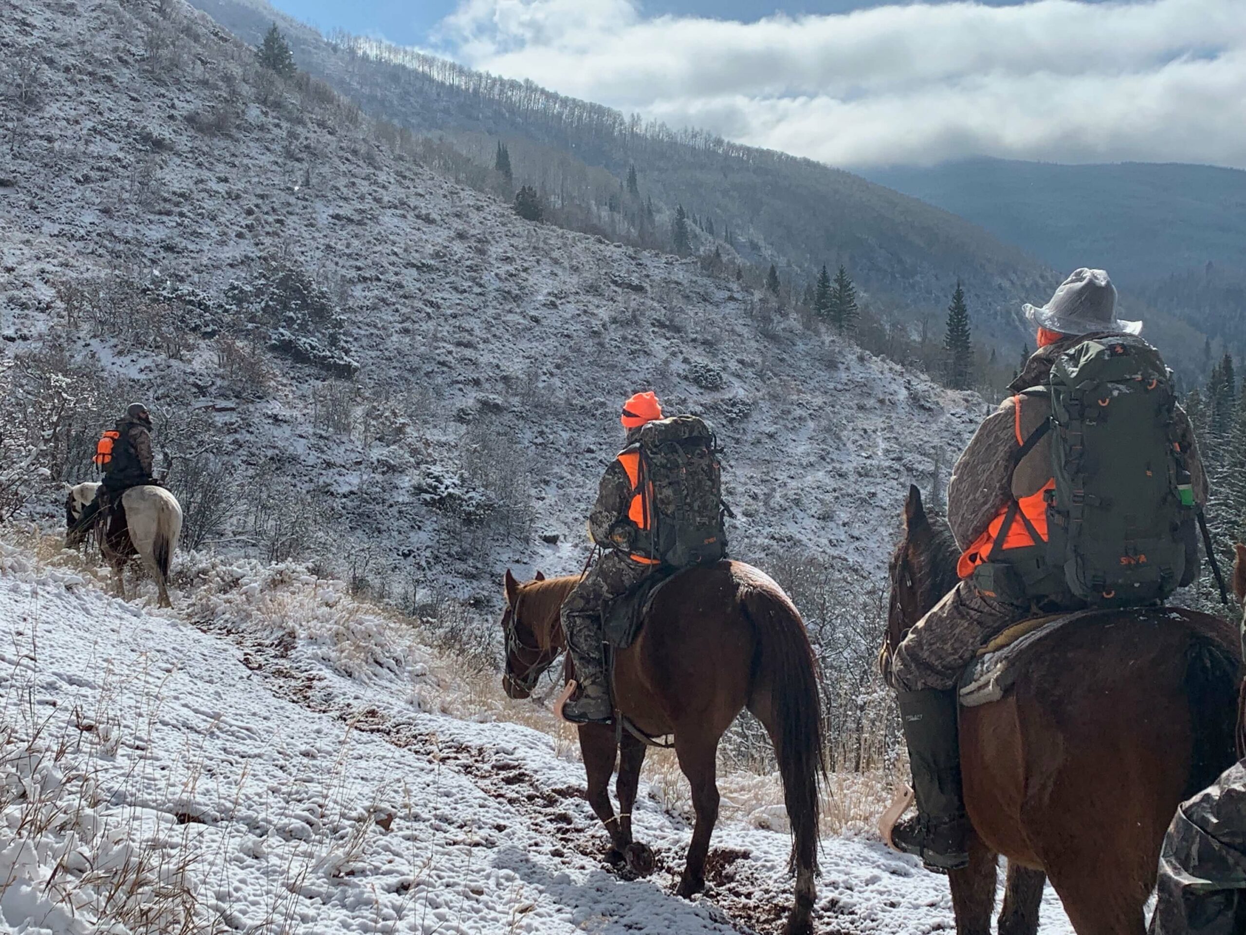 Welder Ranch and Outfitting Services Fall 2023 on the trail