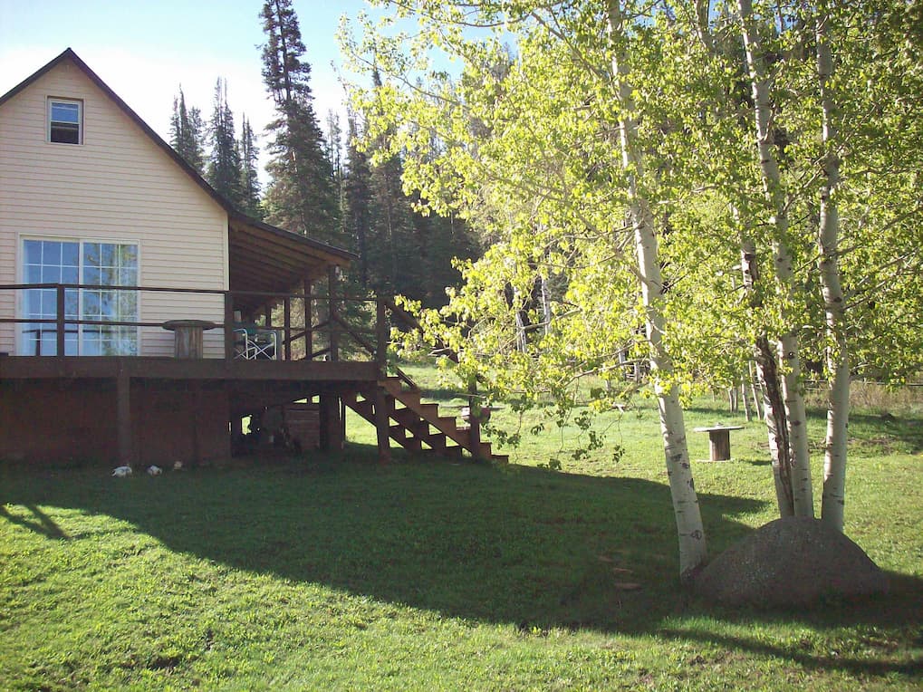 The Cabin at Welder Ranch and Outfitters in Summer